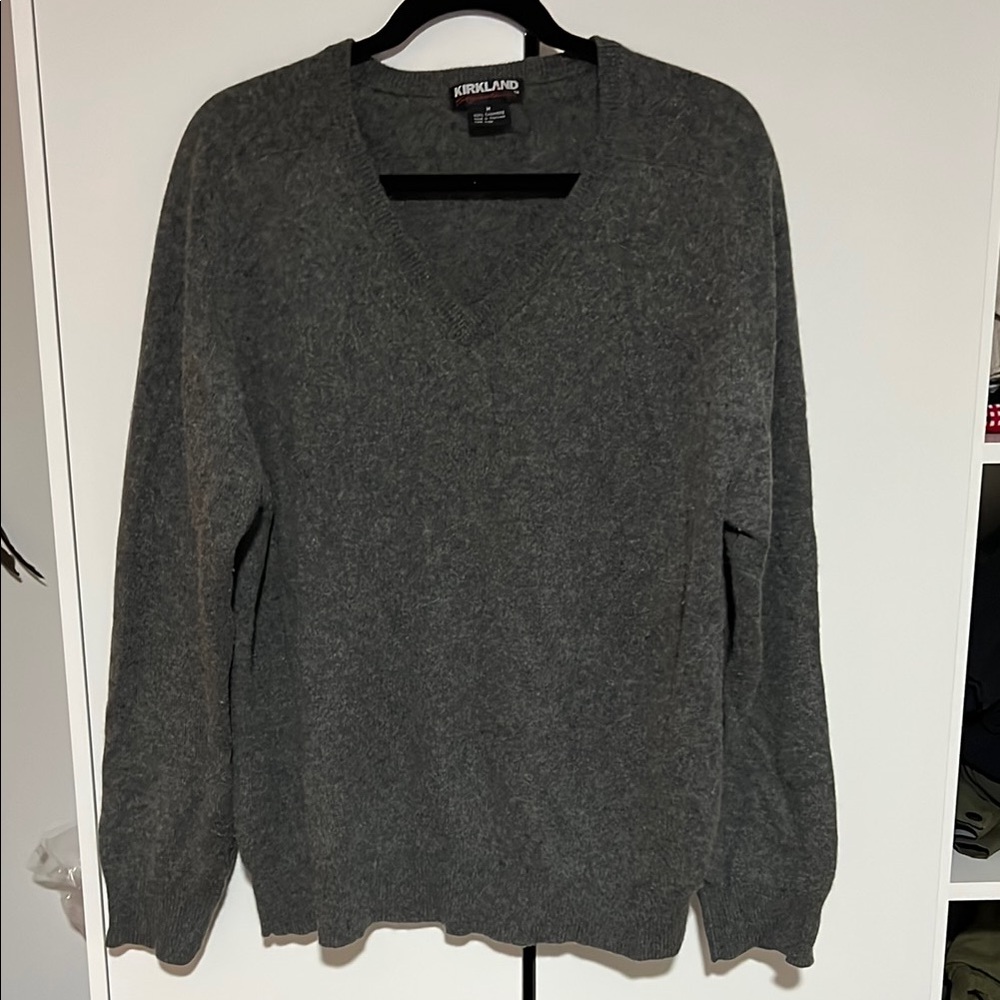 Kirkland Signature Men's Gray Sweater
